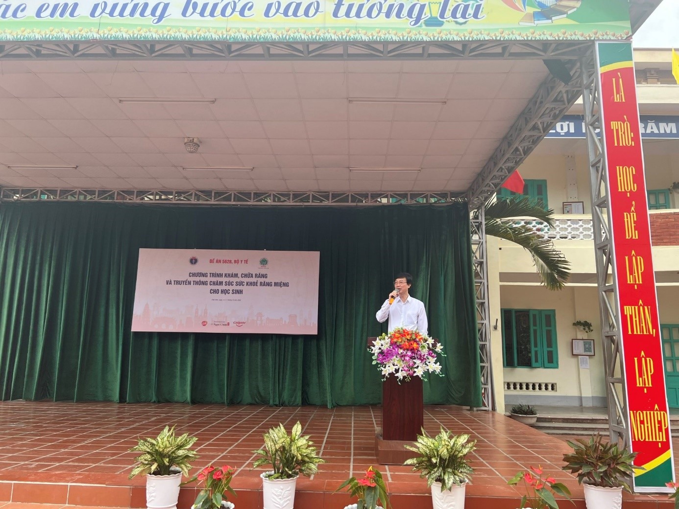 PGS. TS. Nguyễn Quang Bình phát biểu khai mạc chương trình truyền thông
